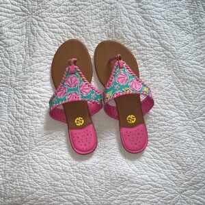 NWOT Simply Southern Seashell Sandals